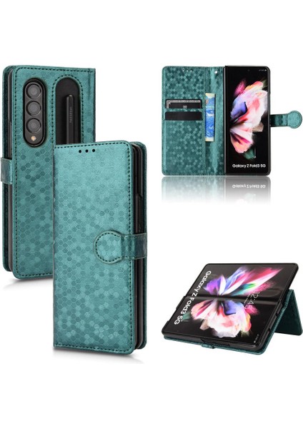 Samsung Galaxy Z Için Kılıf Fold 4 Manyetik Toka Deri Cüzdan Kapak (Yurt Dışından) fiyatları