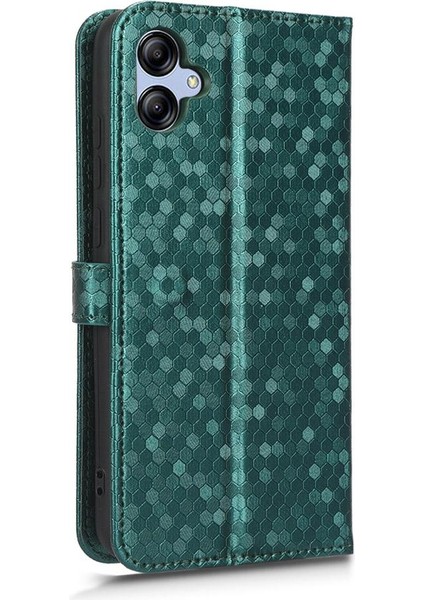 Samsung Galaxy A04E Manyetik Toka Geometrik Desen Deri Kılıf (Yurt Dışından) modelleri