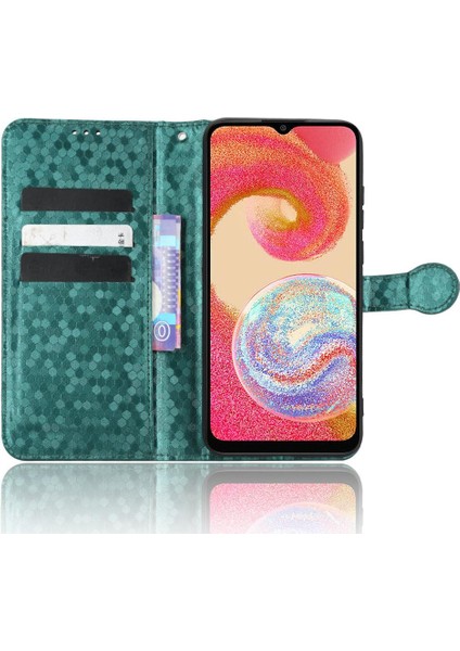 Samsung Galaxy A04E Manyetik Toka Geometrik Desen Deri Kılıf (Yurt Dışından) fırsatları