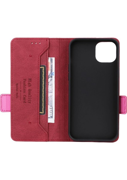 Kart Tutucu Kickstand Kapak ile iphone 15 Artı Kart Ekleme Için Kılıf (Yurt Dışından)