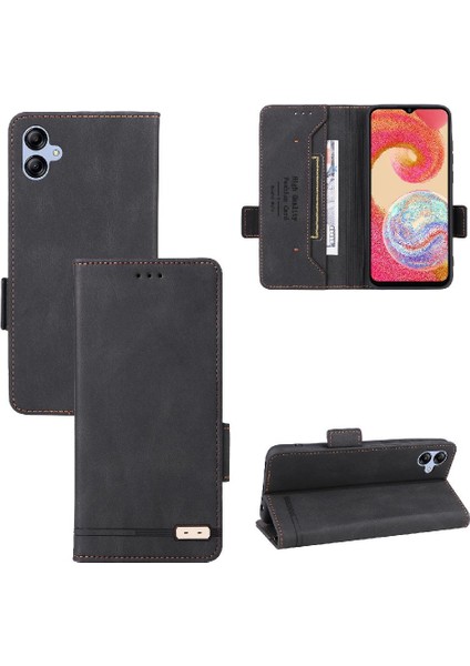 Kart Tutucu Kickstand Koruyucu Kapak ile Samsung Galaxy A04E Için Kılıf (Yurt Dışından) fiyatları