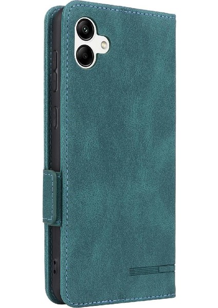 Kart Tutucu Kickstand Deri Folio ile Samsung Galaxy A04 4g Için Kılıf (Yurt Dışından) fiyatları