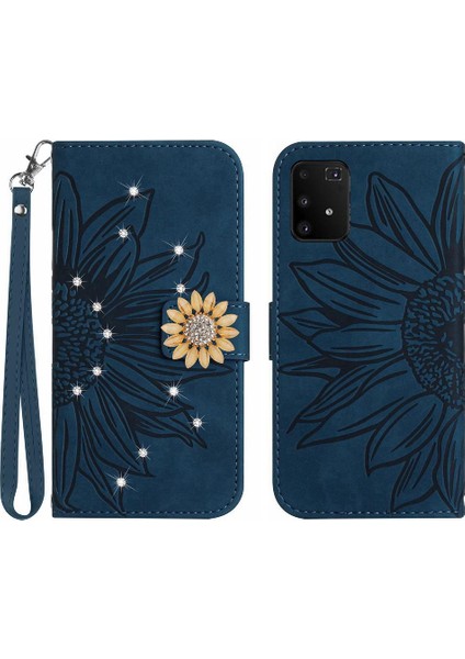 Samsung Galaxy S10 Lite Telefon Kılıfı Için Pu Deri Kapak Çevirin Tpu (Yurt Dışından)