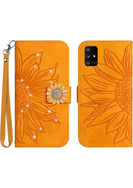 Samsung Galaxy A51 4g Telefon Kılıfı Flip Cüzdan Kredi Kartı Kartı Pu (Yurt Dışından)