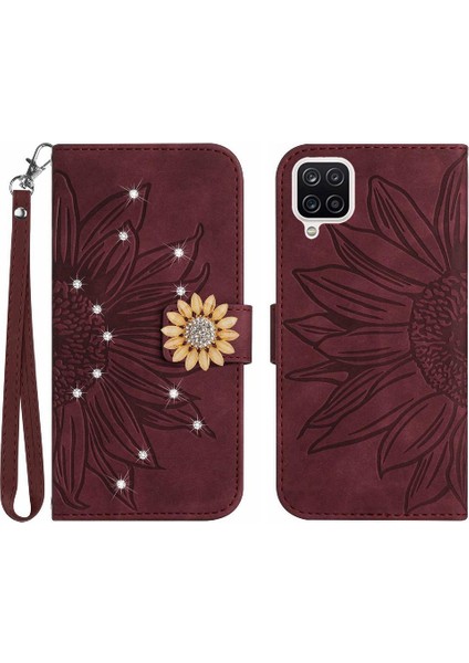 Samsung Galaxy Case Telefon Kılıfı Için Kılıf Darbeye Tpu Kabuk Pu Deri (Yurt Dışından)