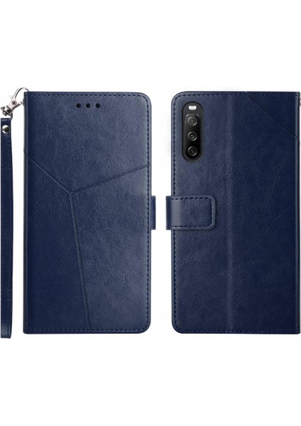 Sony Xperia 10 V Telefon Kılıfı Için Kılıf Deri Cüzdan Darbeye Tpu Kabuk (Yurt Dışından)