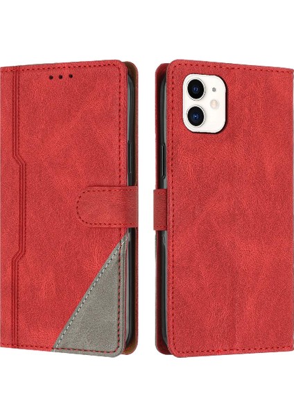 Iphone 11 Için Kılıf Pu Deri Kart Yuvaları Kapak Manyetik Kapatma Cüzdan (Yurt Dışından)