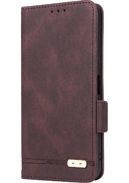 Vivo Y16 4g Koruyucu Kapak Için Kılıf Deri Folio Flip Case Tam Kart (Yurt Dışından)