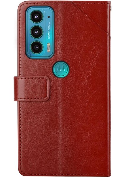 Motorola Kenar 20 Telefon Kılıfı Için Kılıf Darbeye Tpu Kabuk Kapak Kapak Kitap (Yurt Dışından)