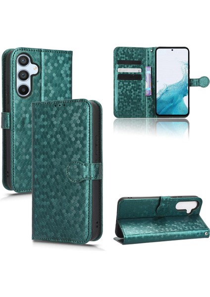 Samsung Galaxy A54 5g Için Kılıf Deri Cüzdan Kapak Geometrik Desen (Yurt Dışından)