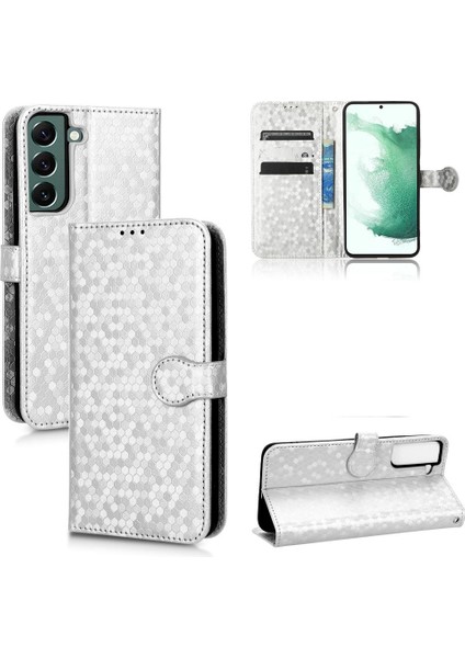Samsung Galaxy S22 Artı 5g Için Geometrik Desen Deri Cüzdan Kapak (Yurt Dışından)