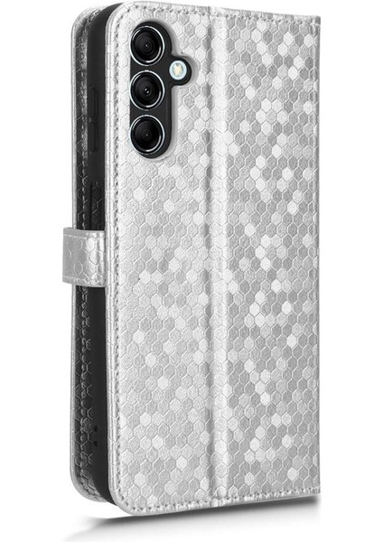 Samsung Galaxy M14 5g Için Kılıf Deri Cüzdan Kapak Geometrik Desen (Yurt Dışından) modelleri
