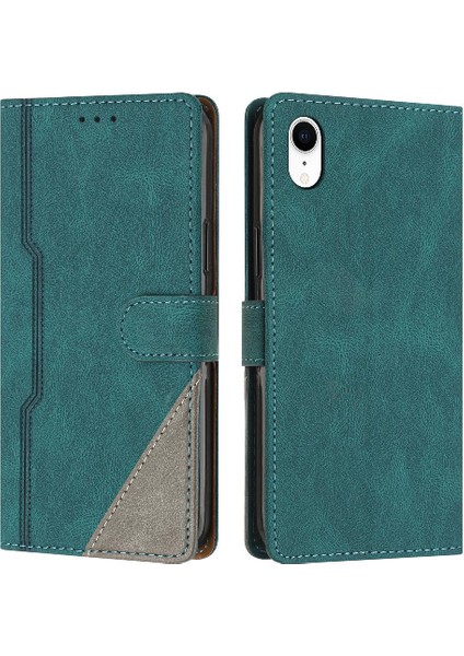 Iphone iphone Xr Manyetik Kapatma Handy Standı Cüzdan Pu Deri Kılıf (Yurt Dışından)