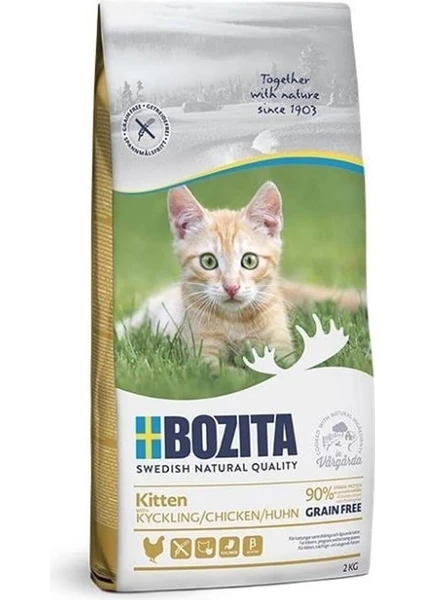 Kitten Tahılsız Yavru Kedi Maması 2 Kg