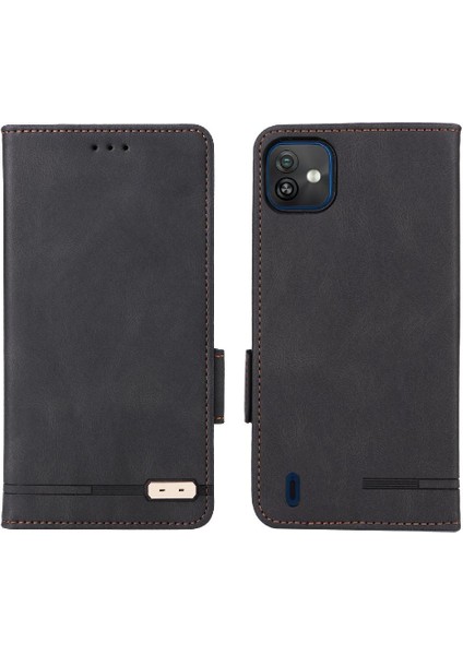 Wiko Y82 Için Kılıf Koruyucu Kapak Deri Kart ile Folio Flip Case (Yurt Dışından)