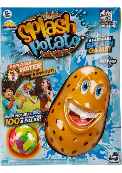 Splash Potato 100 Balonlu Su Oyunu
