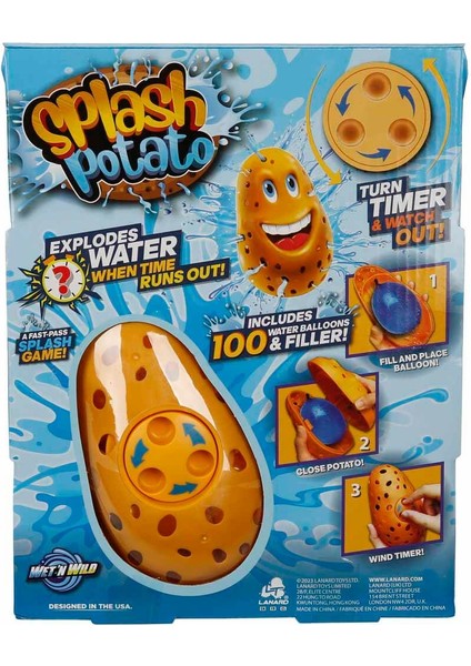 Splash Potato 100 Balonlu Su Oyunu