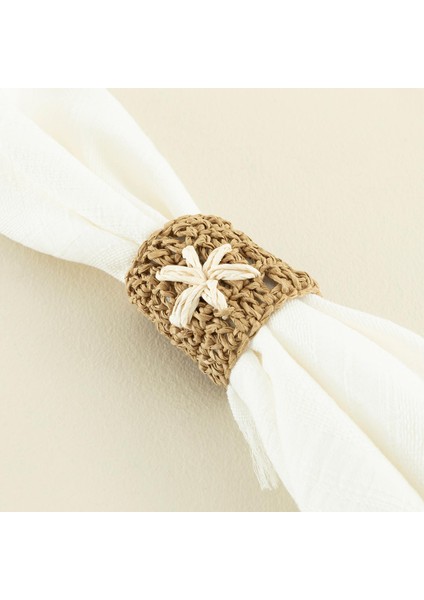 Etiole 2'li Peçete Halkası Natural fırsatları