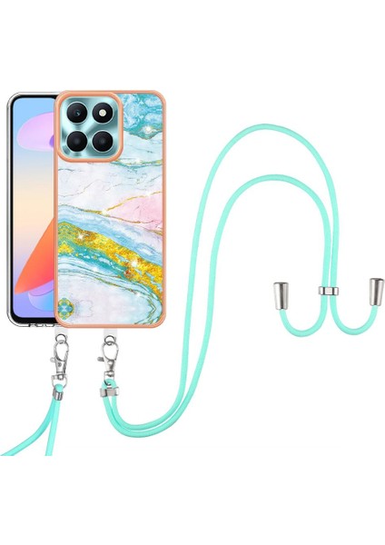 Onur X6A Crossbody Mermer Yumuşak Telefon Kılıfı (Yurt Dışından)