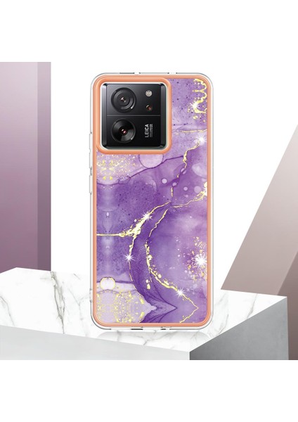 Xiaomi 13T/13T Pro Yumuşak Mermer Desen Tpu Koruma Telefon Kılıfı (Yurt Dışından) modelleri