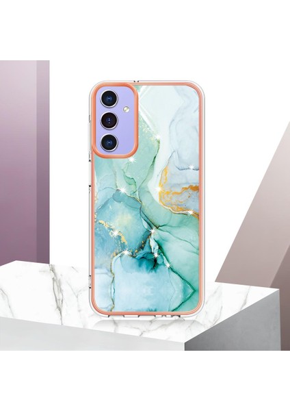 Samsung Galaxy A15 5g Yumuşak Tpu Mermer Desen Telefon Kılıfı (Yurt Dışından)
