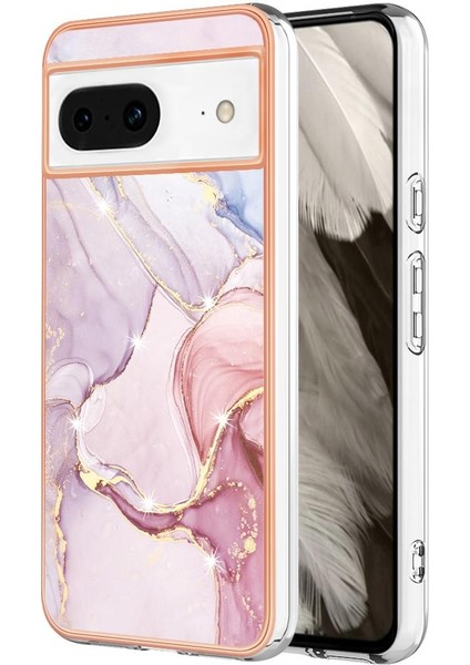 Google Piksel 8 5g Tpu Yumuşak Mermer Desen Koruma Telefon Kılıfı (Yurt Dışından)