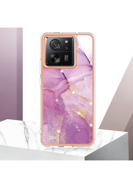 Xiaomi 13T/13T Pro Yumuşak Mermer Desen Tpu Koruma Telefon Kılıfı (Yurt Dışından) modelleri