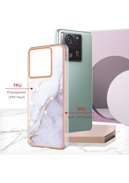 Xiaomi 13T/13T Pro Yumuşak Mermer Desen Tpu Koruma Telefon Kılıfı (Yurt Dışından) indirimleri