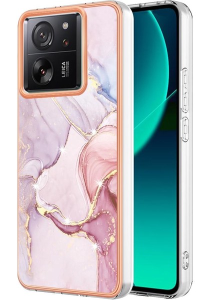 Xiaomi 13T/13T Pro Yumuşak Mermer Desen Tpu Koruma Telefon Kılıfı (Yurt Dışından)