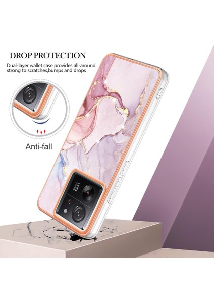 Xiaomi 13T/13T Pro Yumuşak Mermer Desen Tpu Koruma Telefon Kılıfı (Yurt Dışından) modelleri