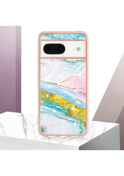 Google Piksel 8 5g Tpu Yumuşak Mermer Desen Koruma Telefon Kılıfı (Yurt Dışından) modelleri