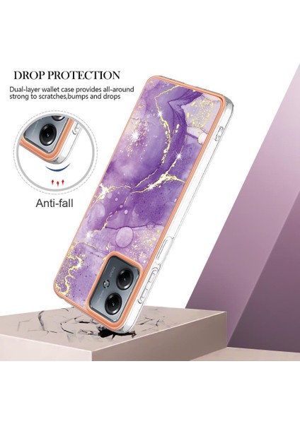 Motorola Moto G14 Tpu Yumuşak Koruma Mermer Desen Telefon Kılıfı (Yurt Dışından) fırsatları