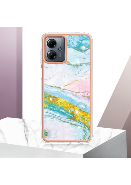 Motorola Moto G14 Tpu Yumuşak Koruma Mermer Desen Telefon Kılıfı (Yurt Dışından) indirimleri
