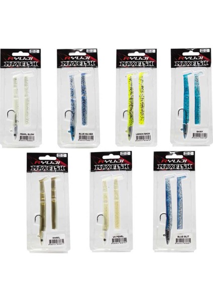 Max Fish 11 cm 12,5 gr 2+1 Silikon Yem