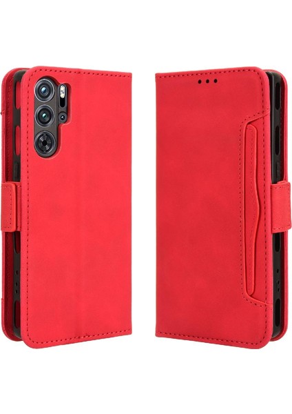 Nnubia Kırmızı Sihirli 9 Pro /pro Artı Deri Manyetik Telefon Kılıfı (Yurt Dışından)