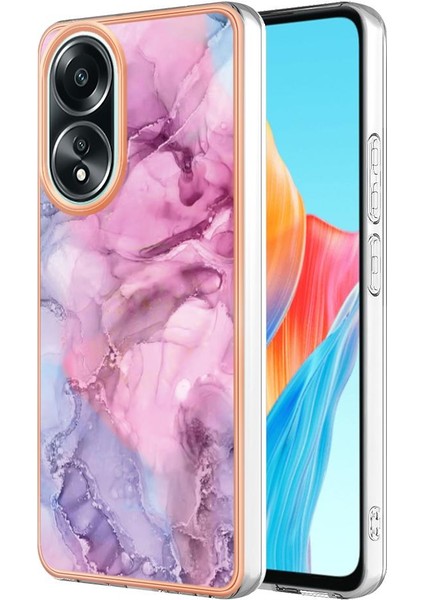 Oppo With 4g Tpu Silikon Mermer Uyumlu Telefon Kılıfı (Yurt Dışından)