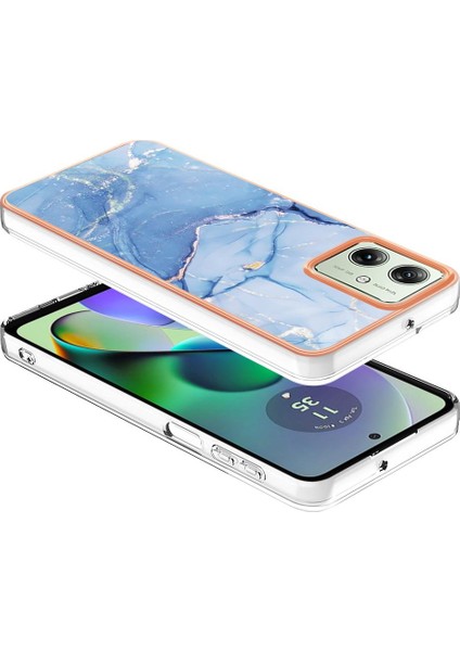 Motorola Moto G54 Mermer Silikon Tpu Uyumlu Telefon Kılıfı (Yurt Dışından) indirimleri
