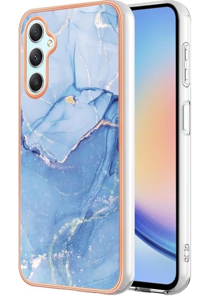 Samsung Galaxy A25 5g Silikon Tpu Mermer Uyumlu Telefon Kılıfı (Yurt Dışından)