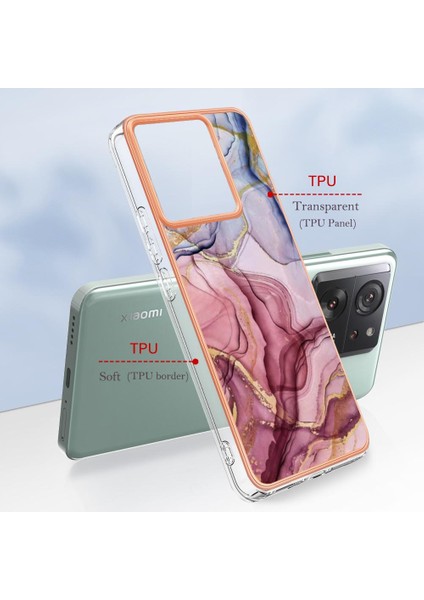 Xiaomi 13T/13T Pro 5g Mermer Silikon Tpu Uyumlu Telefon Kılıfı (Yurt Dışından) indirimleri