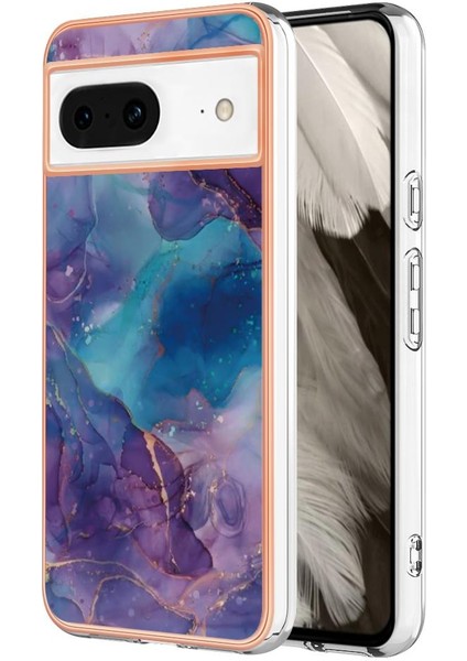 Google Pixel 8 5g Tpu Silikon Mermer Uyumlu Telefon Kılıfı (Yurt Dışından)