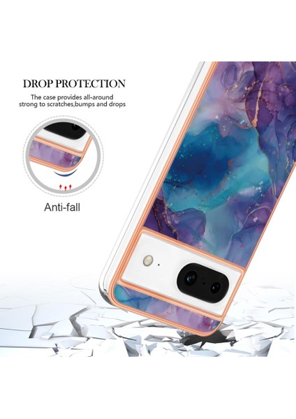 Google Pixel 8 5g Tpu Silikon Mermer Uyumlu Telefon Kılıfı (Yurt Dışından) fiyatları