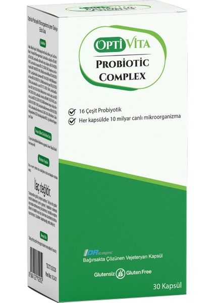 Probiotic Complex 30 Kapsül Probiyotik