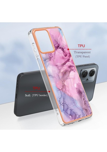 Motorola Moto G14 Tpu Silikon Mermer Uyumlu Telefon Kılıfı (Yurt Dışından) fırsatları