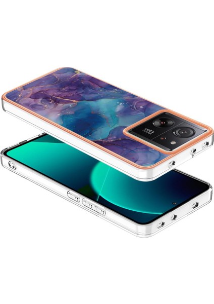 Xiaomi 13T/13T Pro 5g Mermer Silikon Tpu Uyumlu Telefon Kılıfı (Yurt Dışından) modelleri