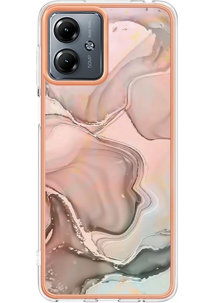 Motorola Moto G14 Tpu Silikon Mermer Uyumlu Telefon Kılıfı (Yurt Dışından) fiyatları