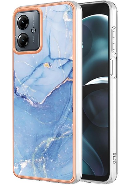 Motorola Moto G14 Tpu Silikon Mermer Uyumlu Telefon Kılıfı (Yurt Dışından) modelleri