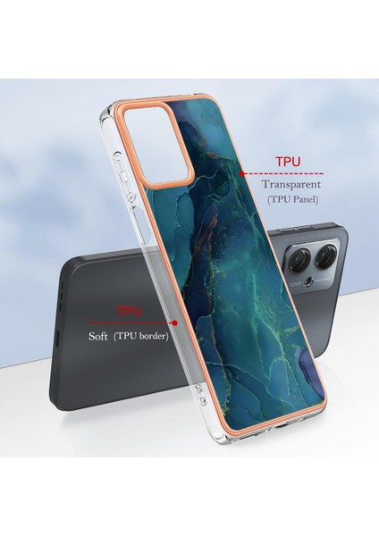 Motorola Moto G14 Tpu Silikon Mermer Uyumlu Telefon Kılıfı (Yurt Dışından) fırsatları