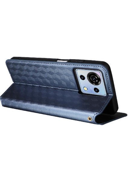 Zte Blade V50 Vita Manyetik 3D Desen Pu Deri Telefon Kılıfı (Yurt Dışından) fırsatları