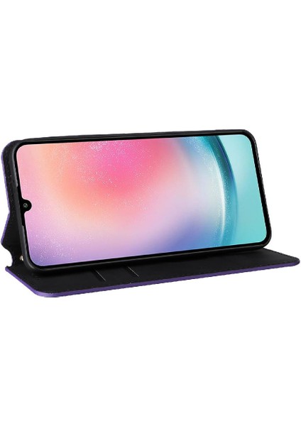 Samsung Galaxy S24 Pu Deri 3D Desen Telefon Kılıfı (Yurt Dışından) fırsatları