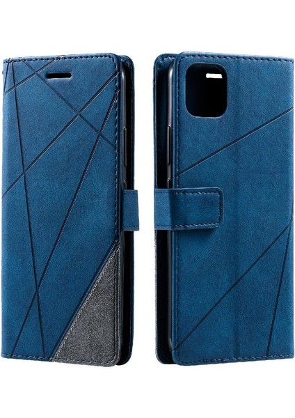 Realme C11 Manyetik Pu Telefon Kılıfı (Yurt Dışından)